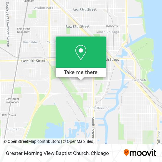 Greater Morning View Baptist Church map