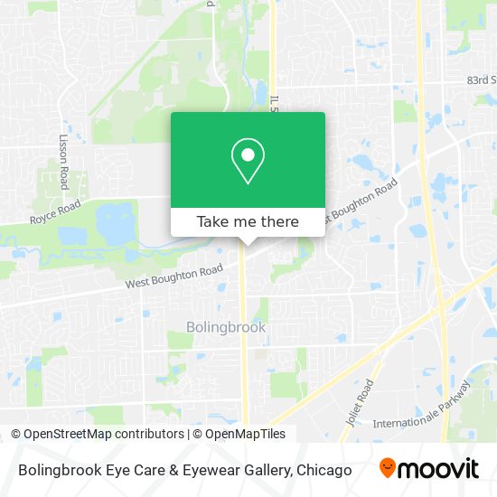 Bolingbrook Eye Care & Eyewear Gallery map