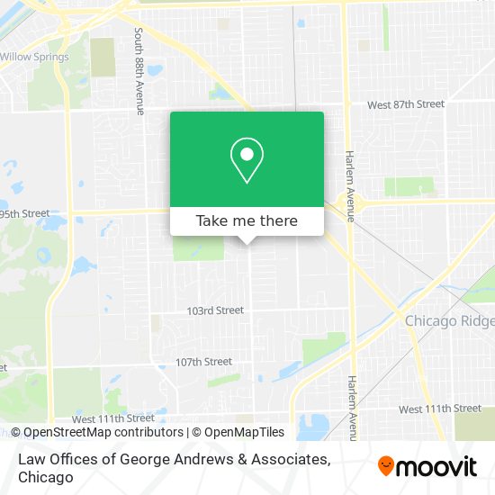 Law Offices of George Andrews & Associates map