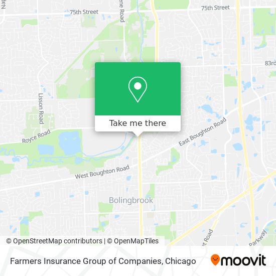 Mapa de Farmers Insurance Group of Companies