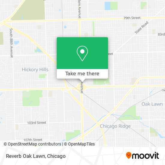 Reverb Oak Lawn map