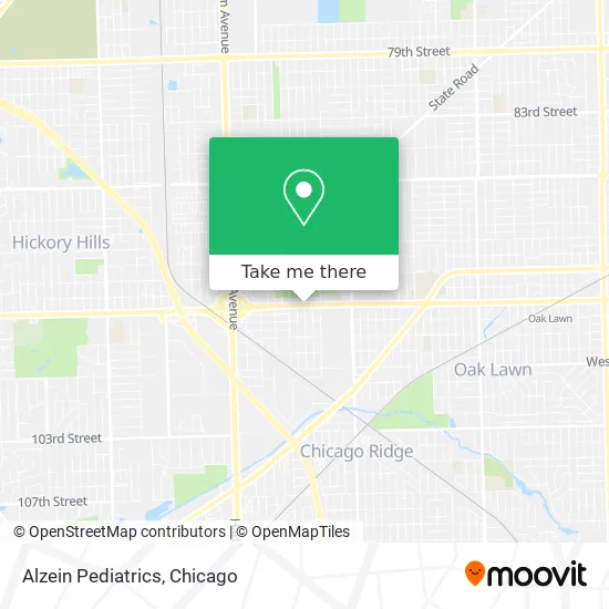 Alzein Pediatrics map