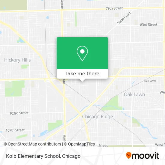 Kolb Elementary School map