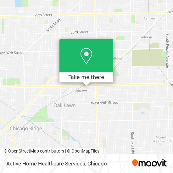 Active Home Healthcare Services map
