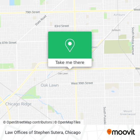 Law Offices of Stephen Sutera map