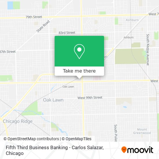 Fifth Third Business Banking - Carlos Salazar map