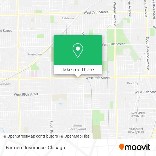 Farmers Insurance map