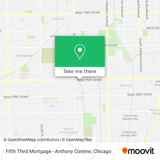 Fifth Third Mortgage - Anthony Contino map