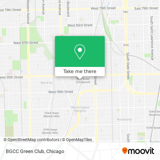 BGCC Green Club map