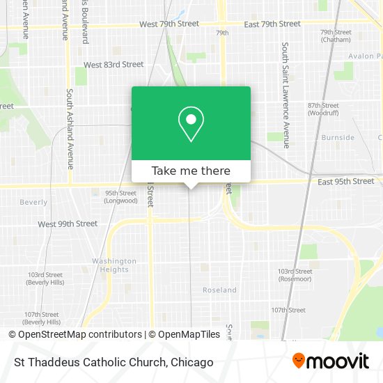 Mapa de St Thaddeus Catholic Church