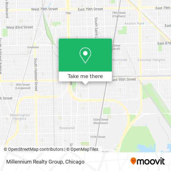 Millennium Realty Group map
