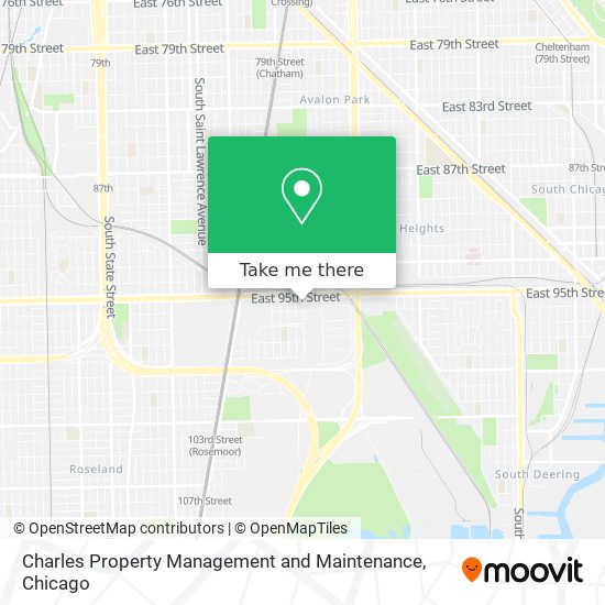 Charles Property Management and Maintenance map