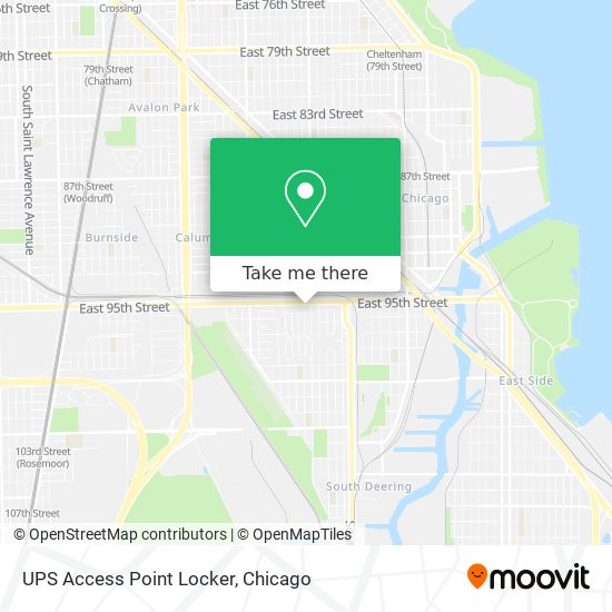 Mapa de UPS Access Point Locker