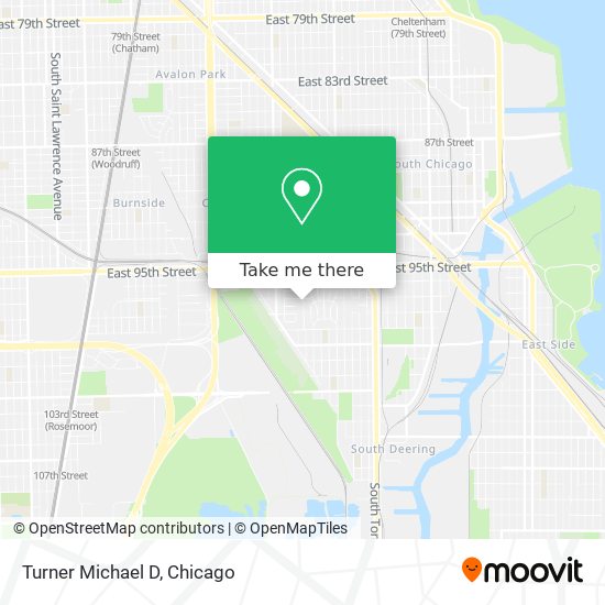 Turner Michael D map