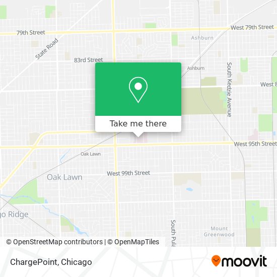 ChargePoint map