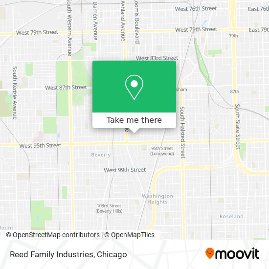 Mapa de Reed Family Industries