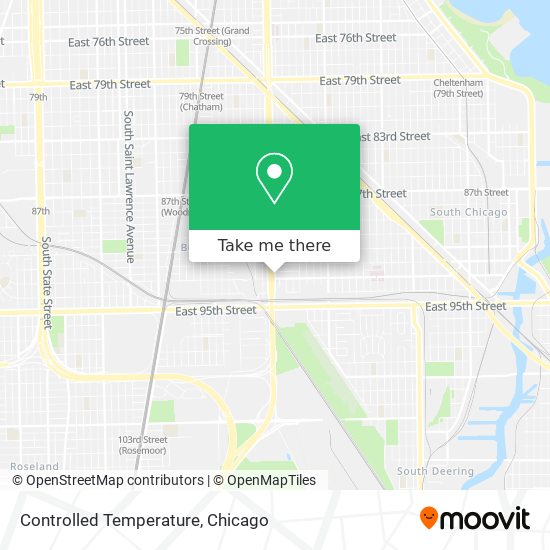 Controlled Temperature map