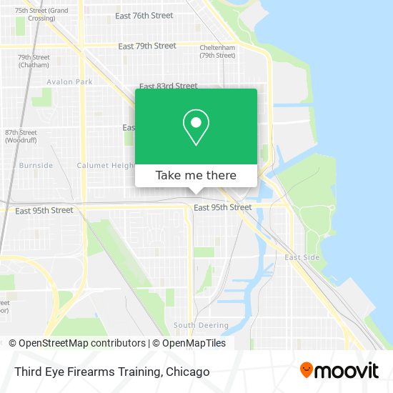 Third Eye Firearms Training map