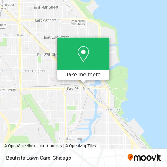 Bautista Lawn Care map