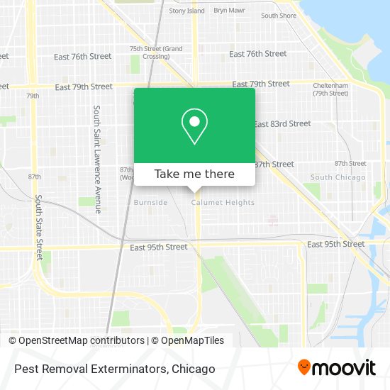 Mapa de Pest Removal Exterminators