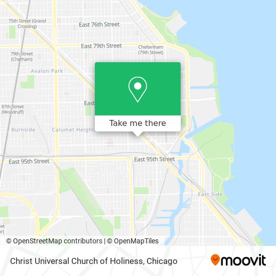 Christ Universal Church of Holiness map