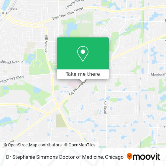 Dr Stephanie Simmons Doctor of Medicine map