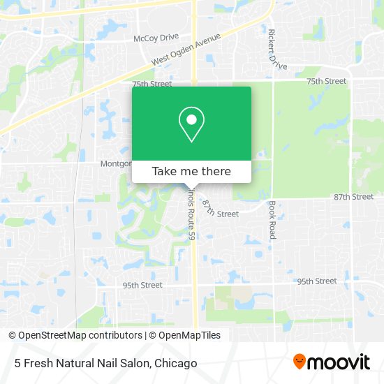 5 Fresh Natural Nail Salon map