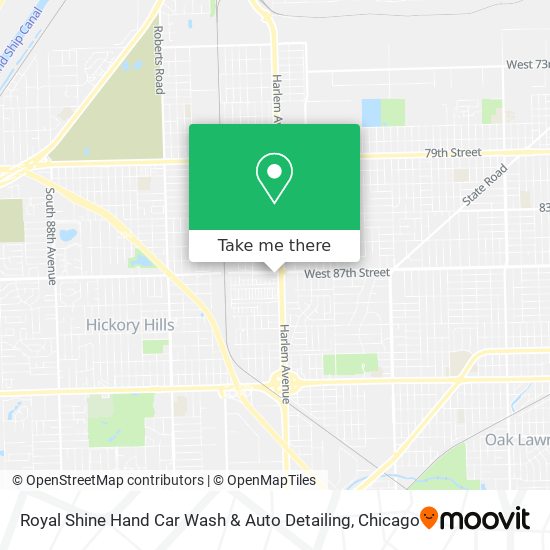 Royal Shine Hand Car Wash & Auto Detailing map