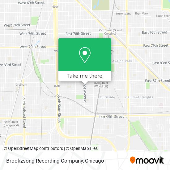 Brookzsong Recording Company map