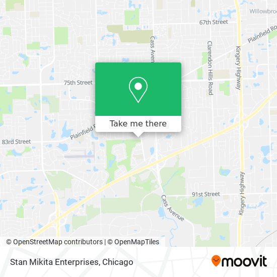 Stan Mikita Enterprises map