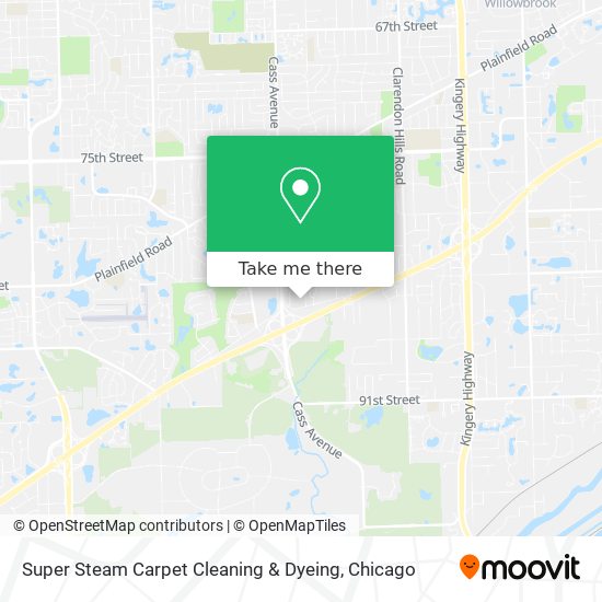 Mapa de Super Steam Carpet Cleaning & Dyeing