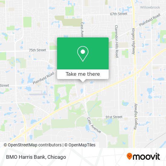 BMO Harris Bank map