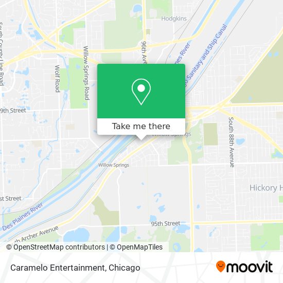 Mapa de Caramelo Entertainment