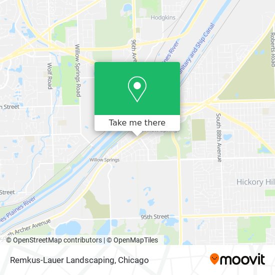 Remkus-Lauer Landscaping map