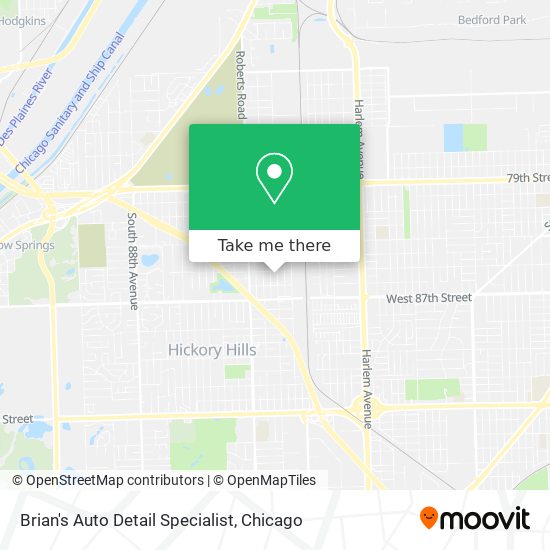 Brian's Auto Detail Specialist map