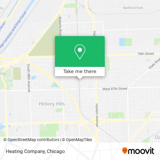 Heating Company map