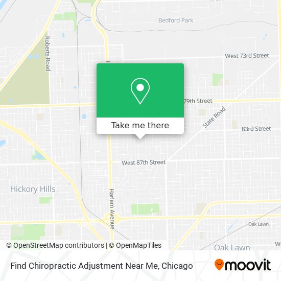 Mapa de Find Chiropractic Adjustment Near Me