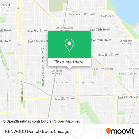 Mapa de KENWOOD Dental Group