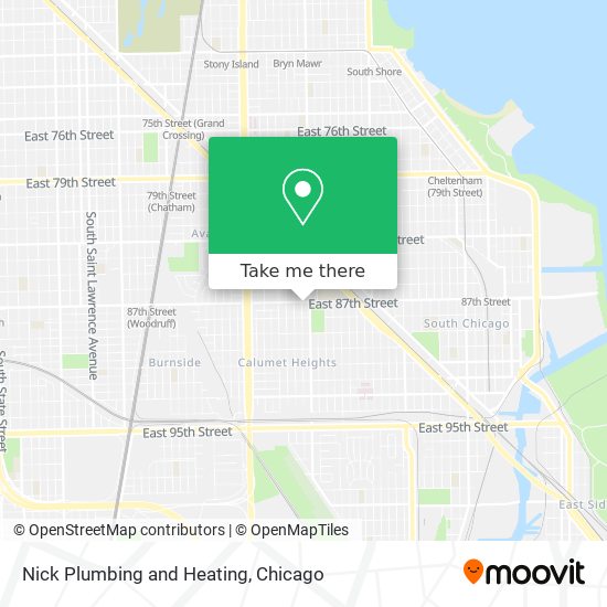 Mapa de Nick Plumbing and Heating