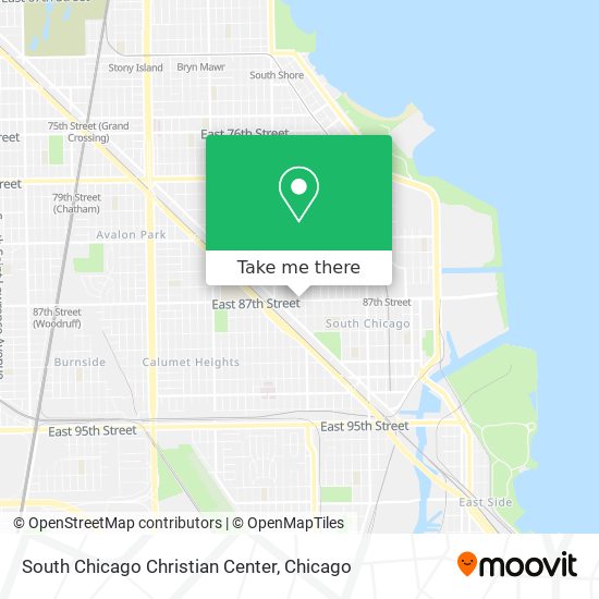 South Chicago Christian Center map