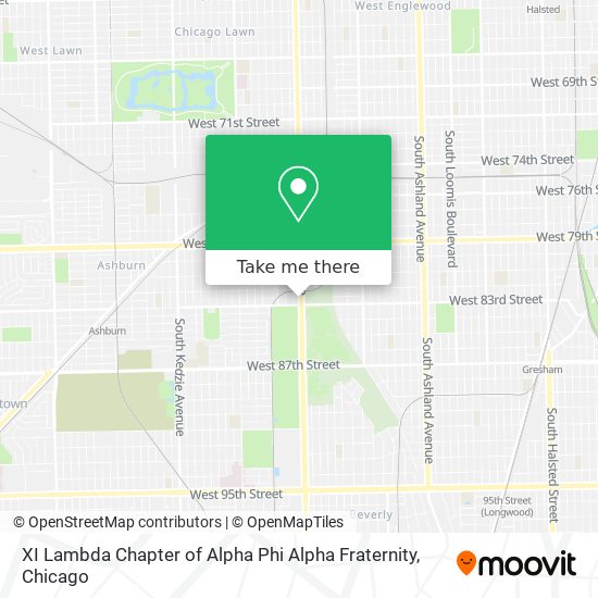 XI Lambda Chapter of Alpha Phi Alpha Fraternity map