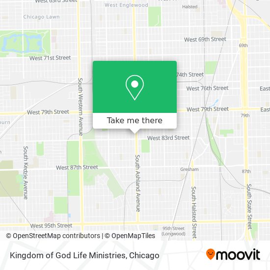 Mapa de Kingdom of God Life Ministries