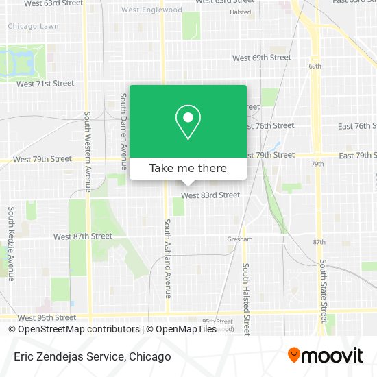 Mapa de Eric Zendejas Service