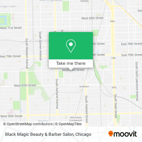 Black Magic Beauty & Barber Salon map