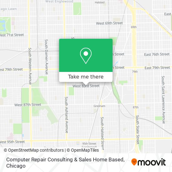 Computer Repair Consulting & Sales Home Based map