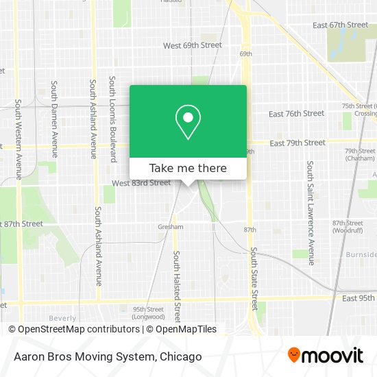 Mapa de Aaron Bros Moving System