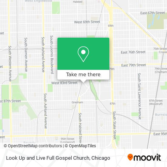 Look Up and Live Full Gospel Church map