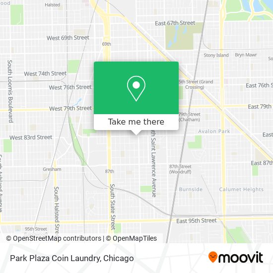 Mapa de Park Plaza Coin Laundry