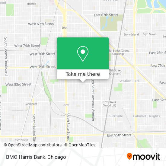 BMO Harris Bank map