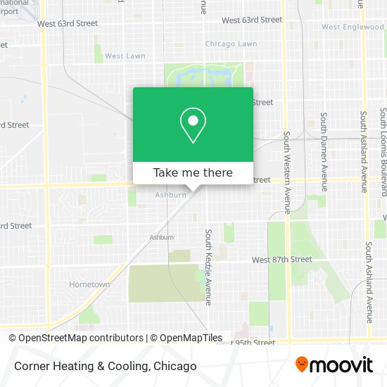 Mapa de Corner Heating & Cooling